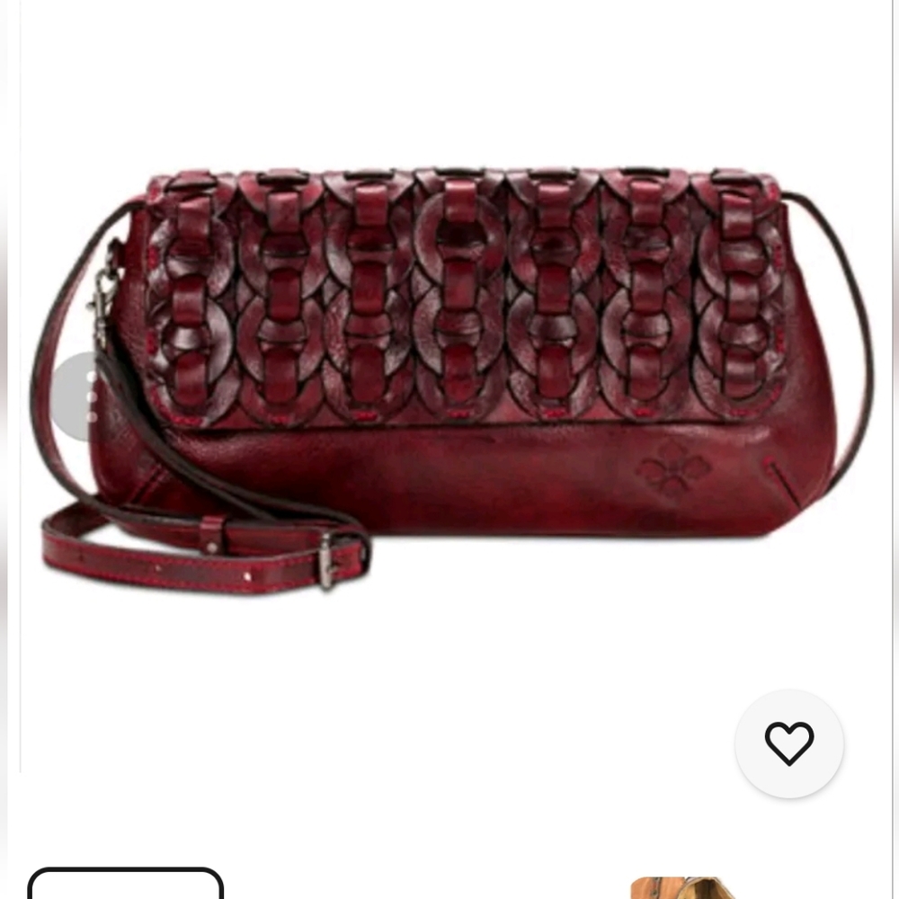 Patricia Nash round chain link baku convertible crossbody bag